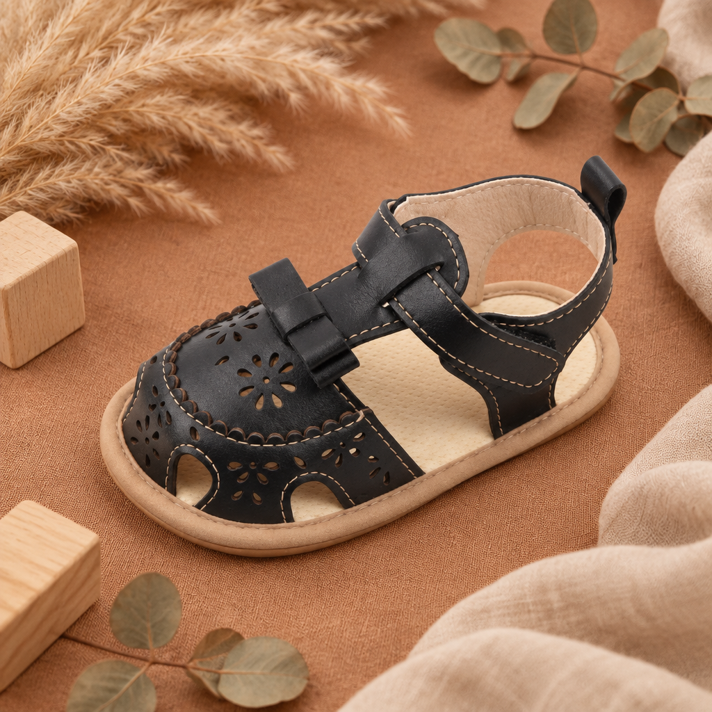Sienna Baby Sandals – black