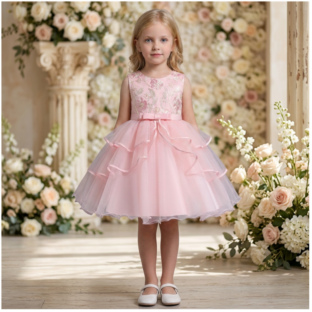 Blossom Lace Tulle Dress – alternate view 2
