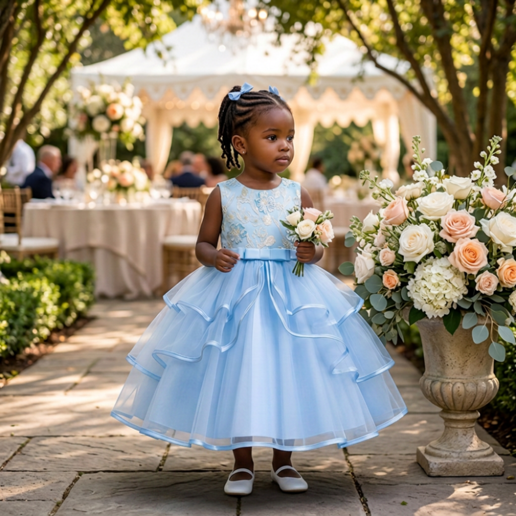 Blossom Lace Tulle Dress – alternate view 1