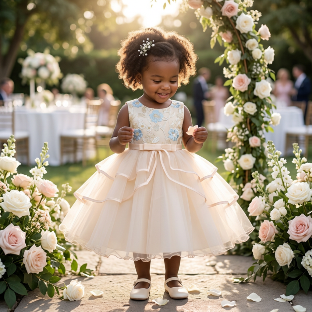 Blossom Lace Tulle Dress