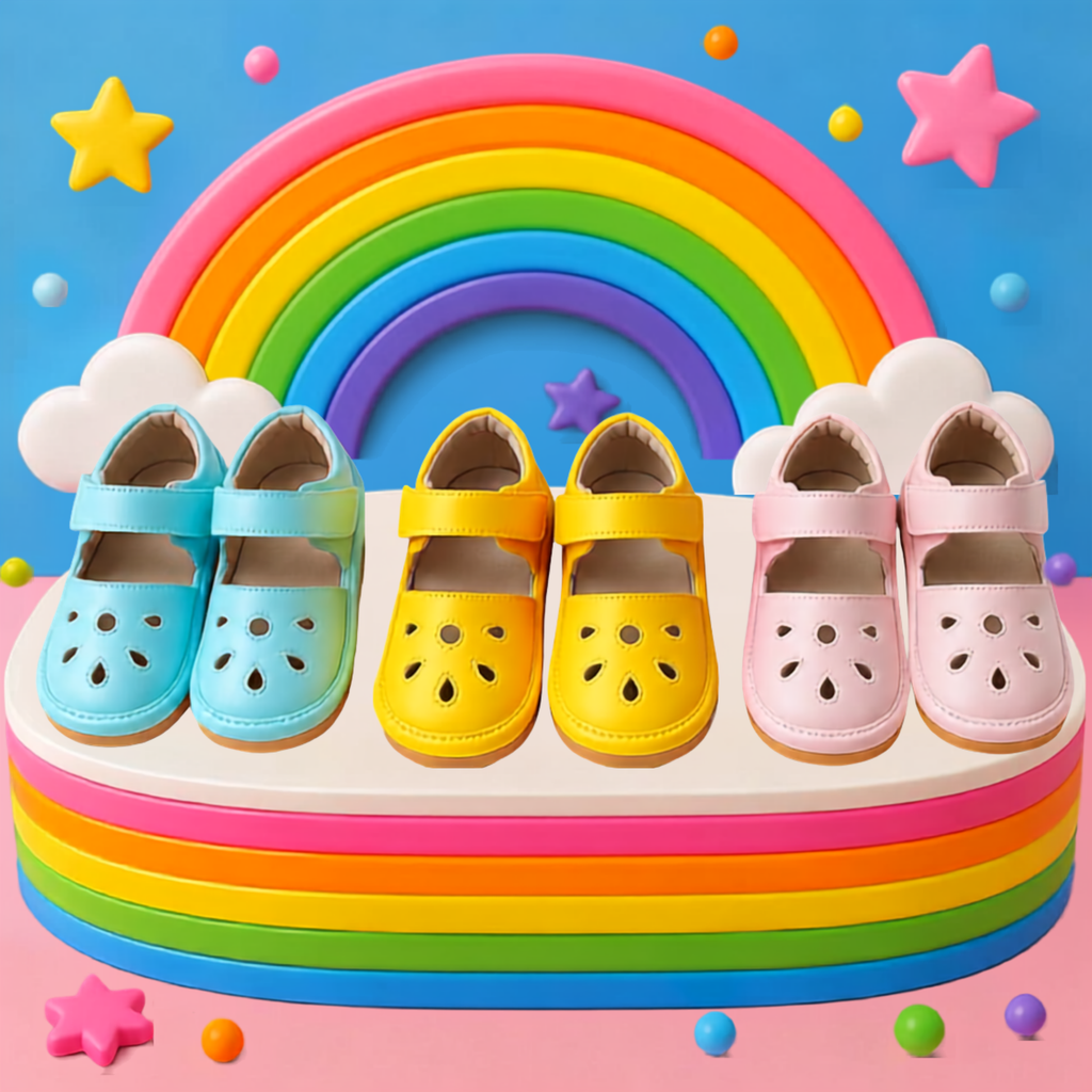Rainbow Bright Baby Sandals – alternate view 1