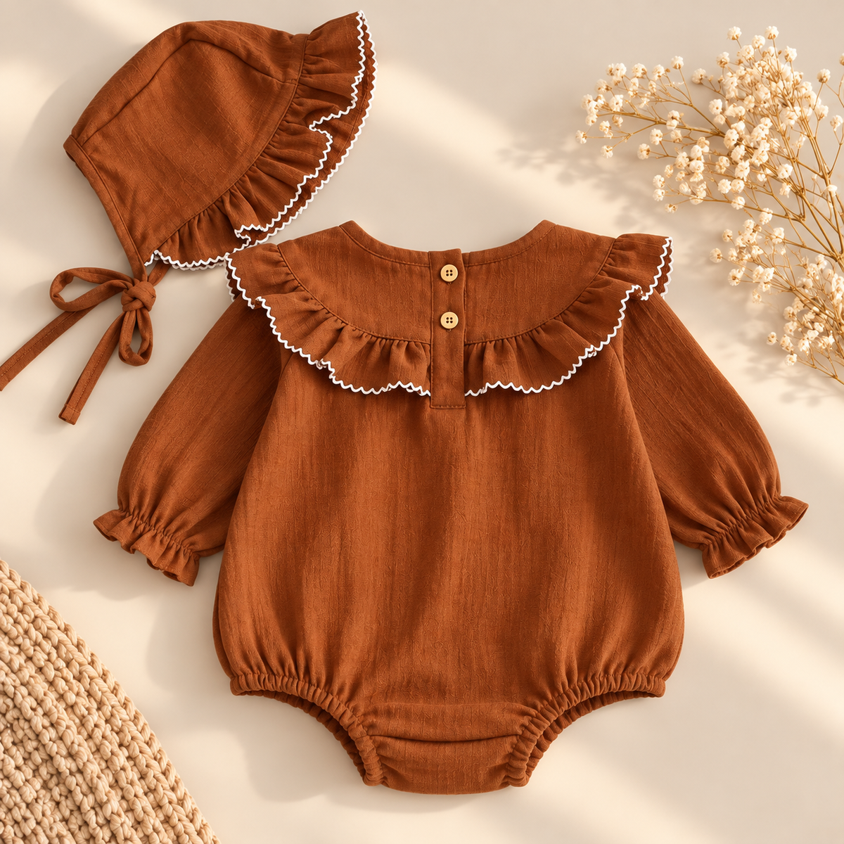 Little Wanderer Neutral Jumpsuit – alternate view 1