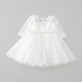 Tiny Lace Party Dress – White – alternate view