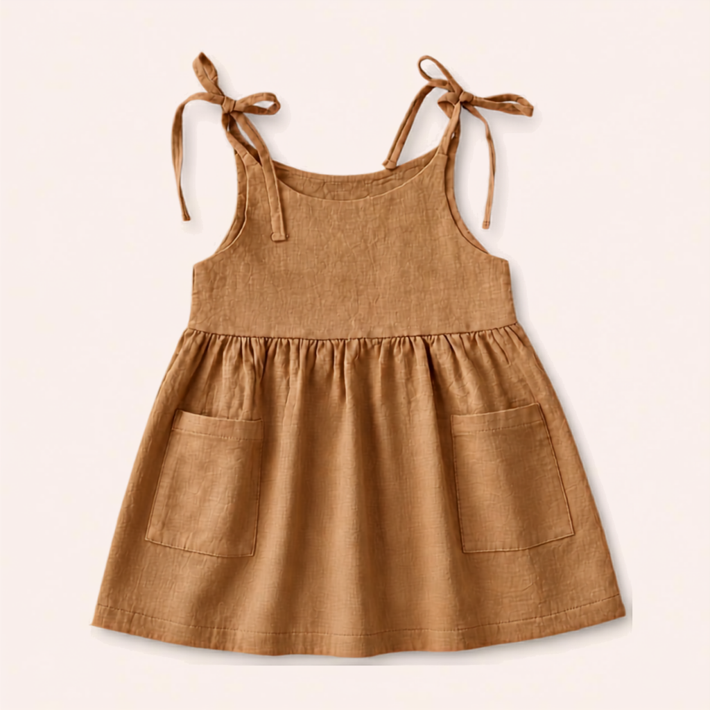 Earthy Essentials Mini Dress – Khaki