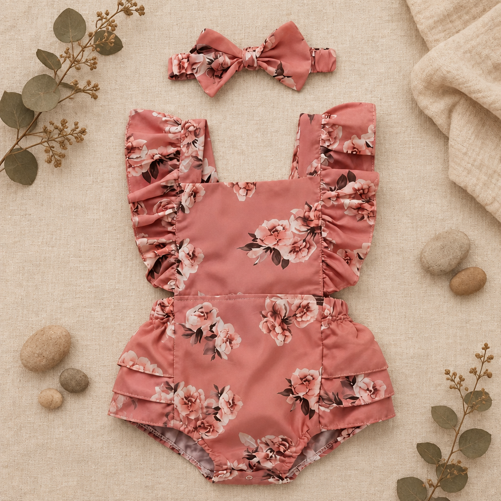 Blossom Lane Floral Romper – alternate view 3