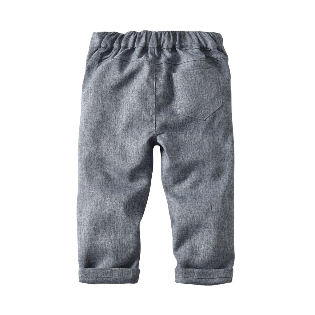 Oliver Boys 4-Piece Suit Set – Grey – view 7
