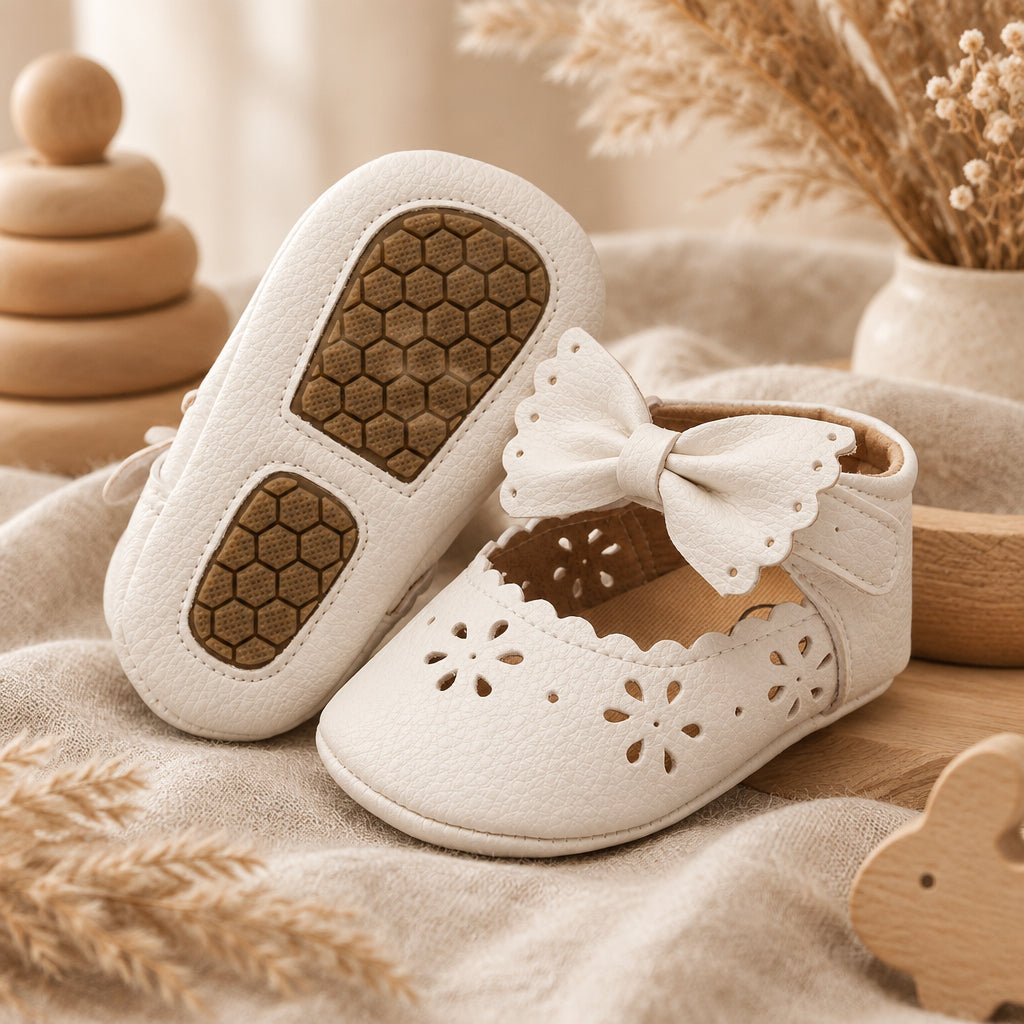 Little Loves Baby Shoes – White