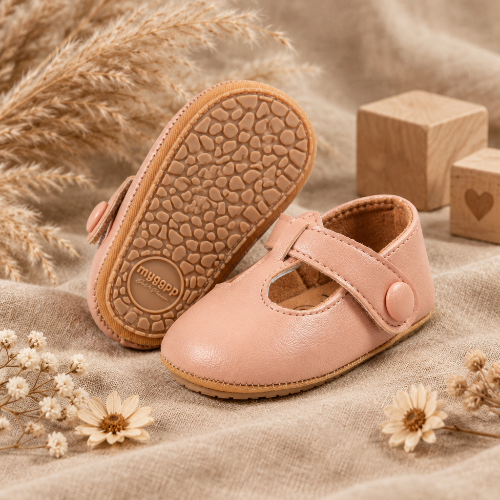 Olive Baby Ballet Flats