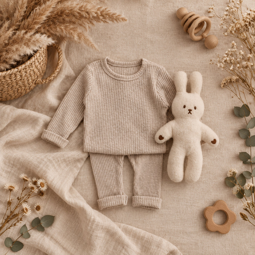 Mini Essentials Cotton PJ Set – alternate view 4