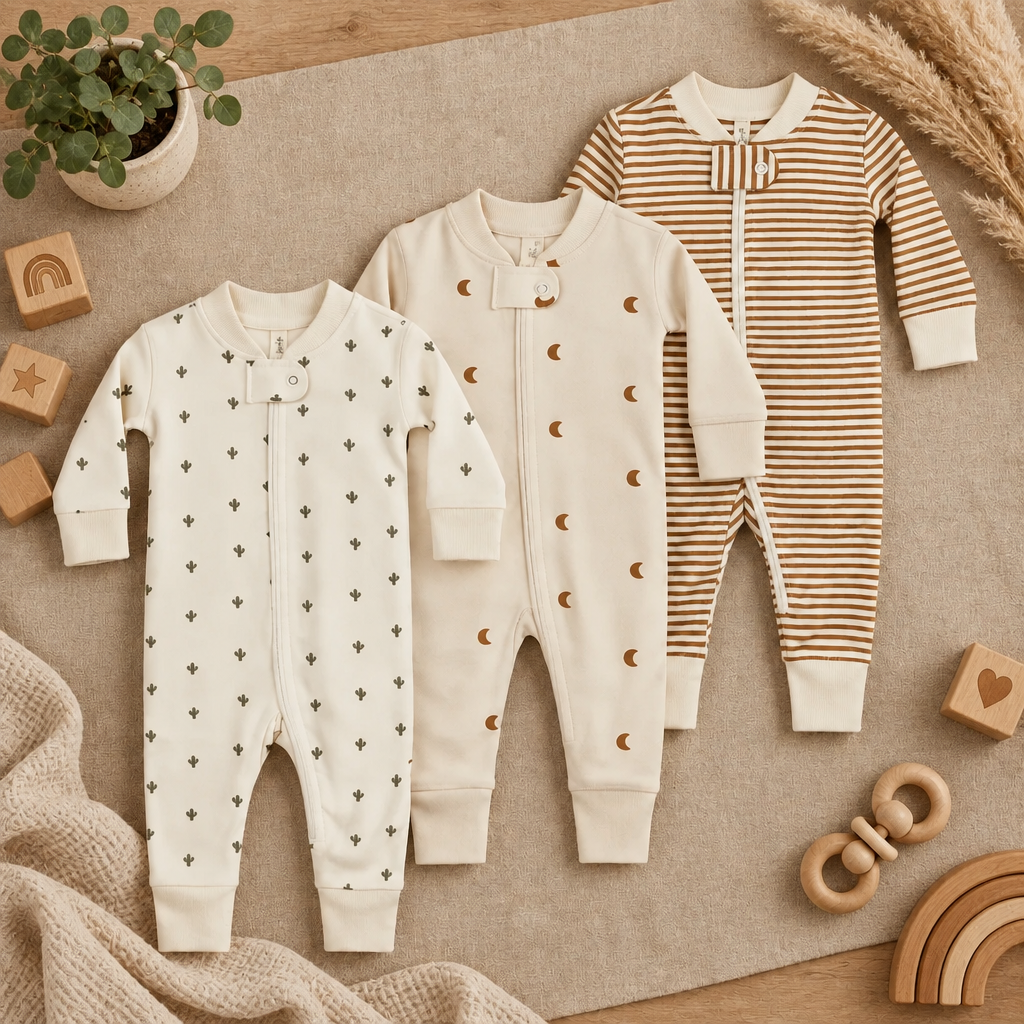 Natural Hue Cotton Romper