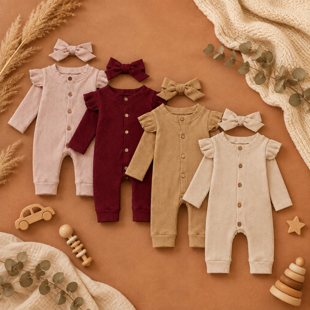 Willow Ribbed Romper – alternate view 1