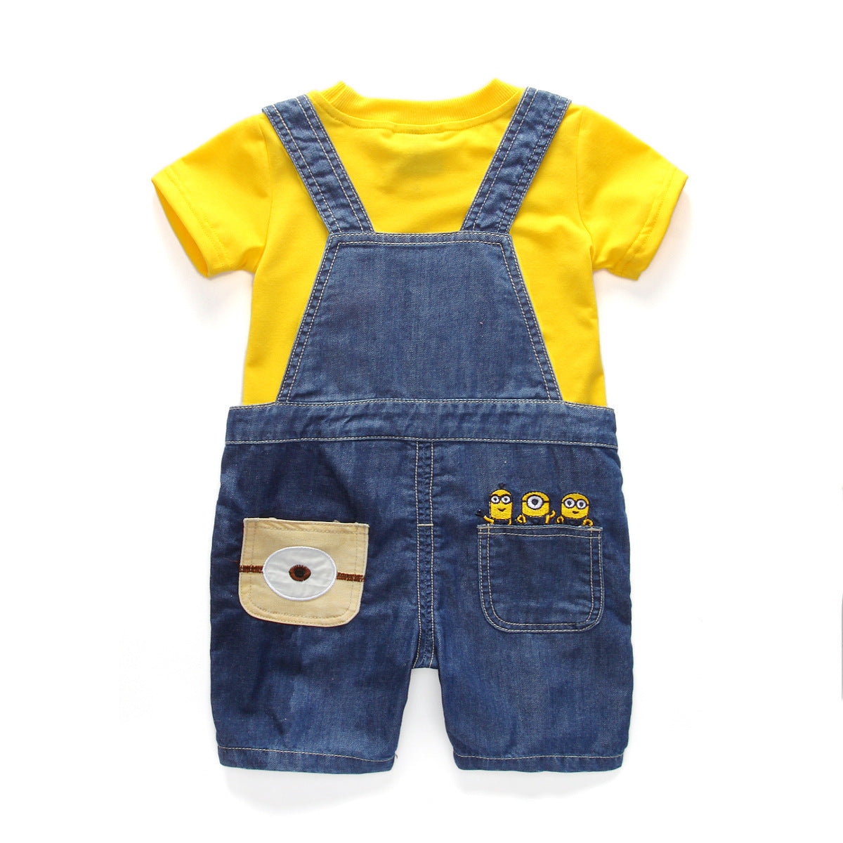 Peekaboo Pocket Overalls Set – alternate view 2