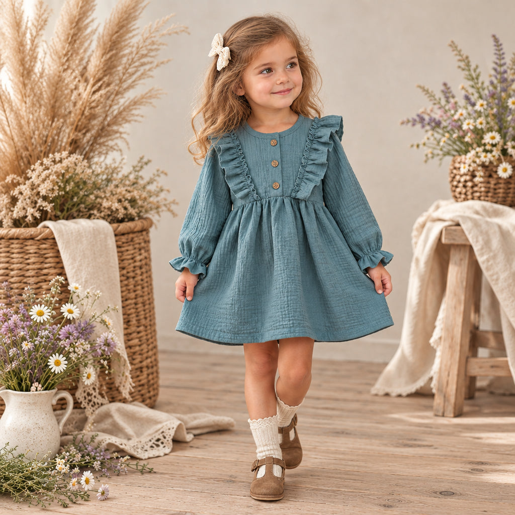 Raffety Long Sleeve Dress