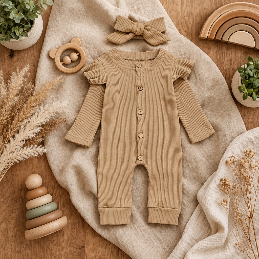 Willow Ribbed Romper – alternate view 7