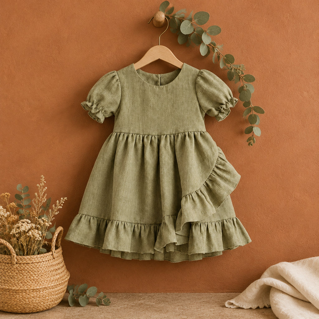 The Elodie Cotton Linen Dress