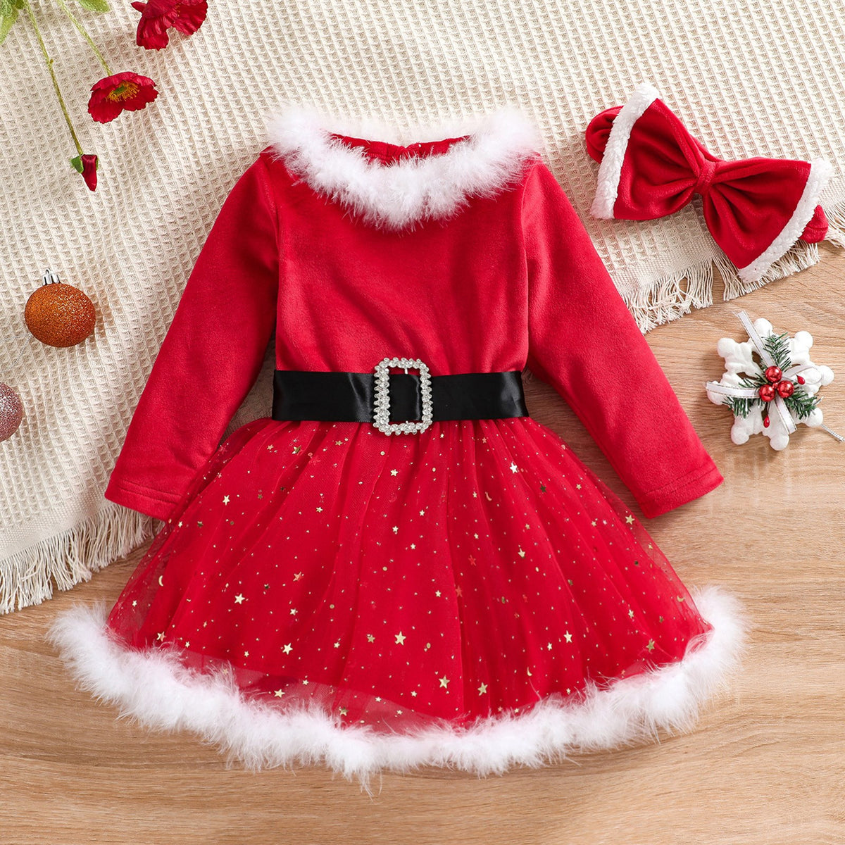 Miss Santa Dress & Headband – alternate view 1