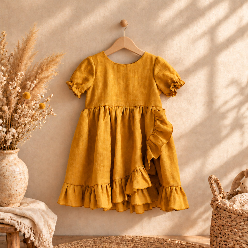 The Elodie Cotton Linen Dress