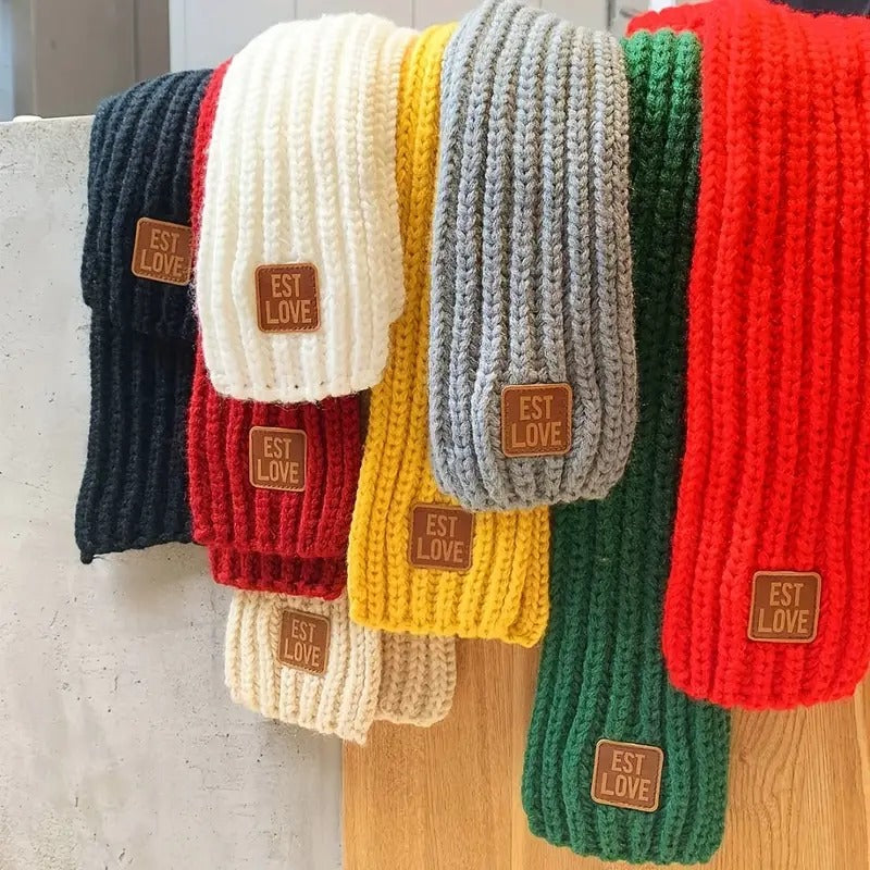 Winter Knit Kids Scarf – alternate view 1