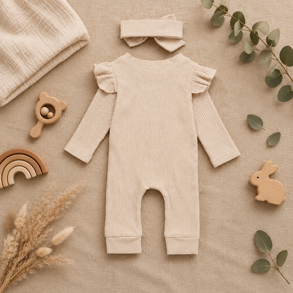 Willow Ribbed Romper – alternate view 3