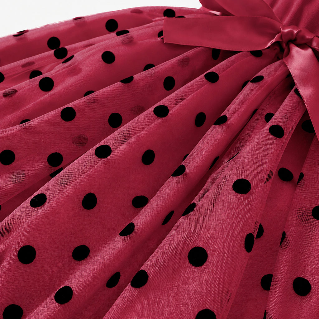 Maeve Polka Dot Tulle Dress