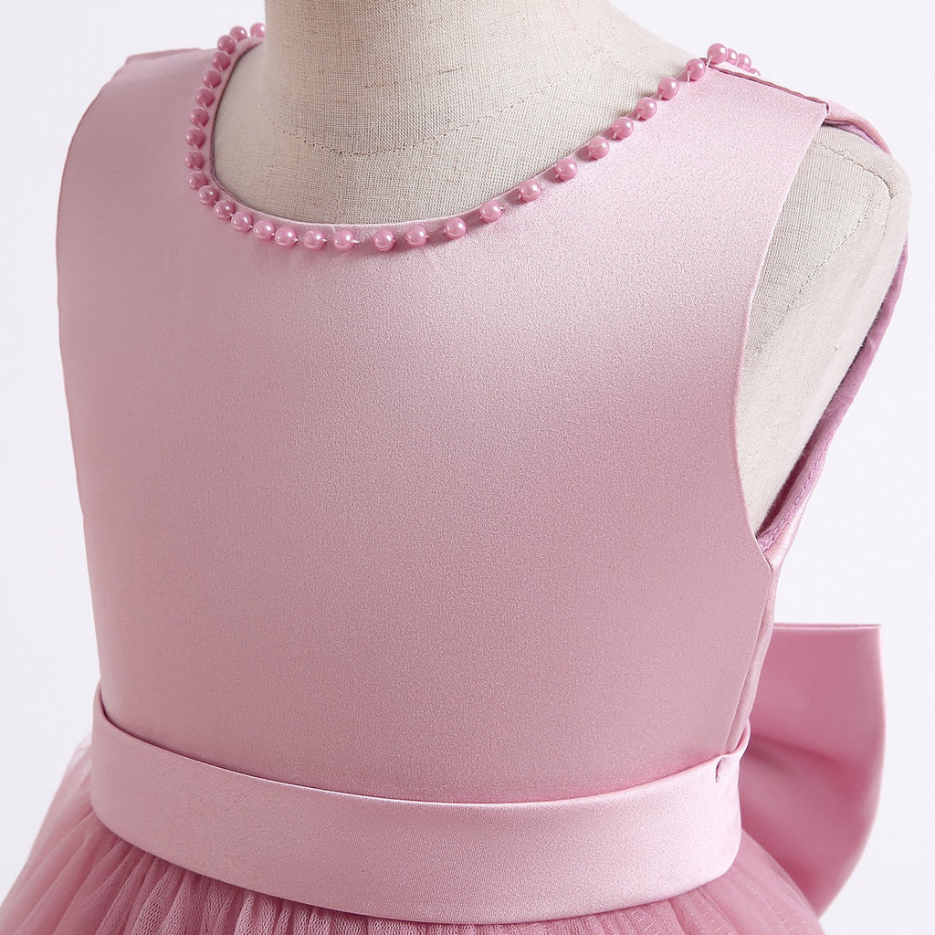 Pearl Satin & Tulle Ball Gown – alternate view 7