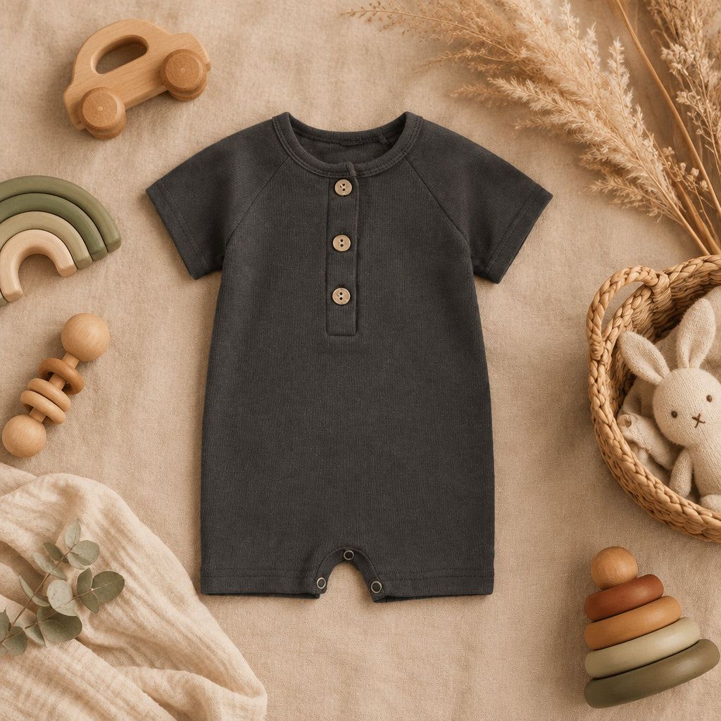 Bright Bots Baby Romper – alternate view 3
