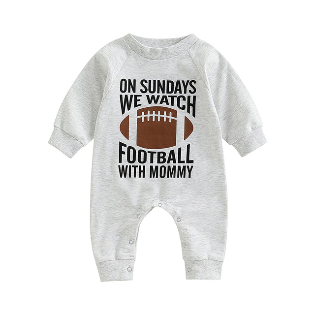 Tiny Football Fan Romper – alternate view 4
