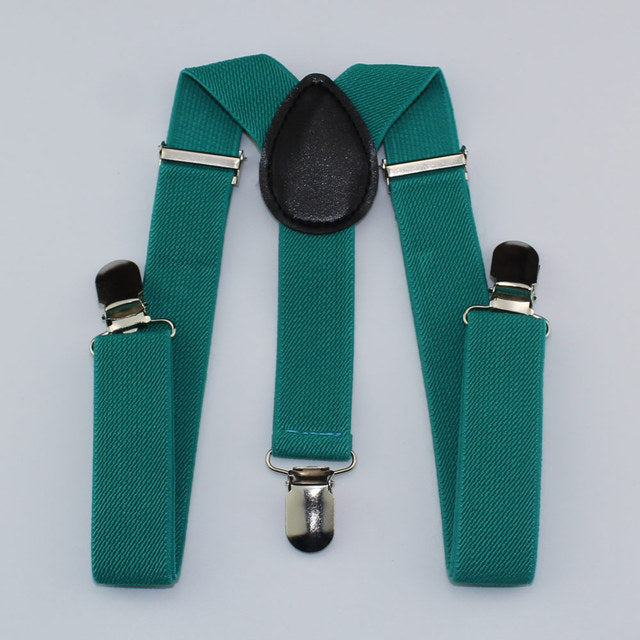 Lush Kidz Classic Suspenders – Rose Red