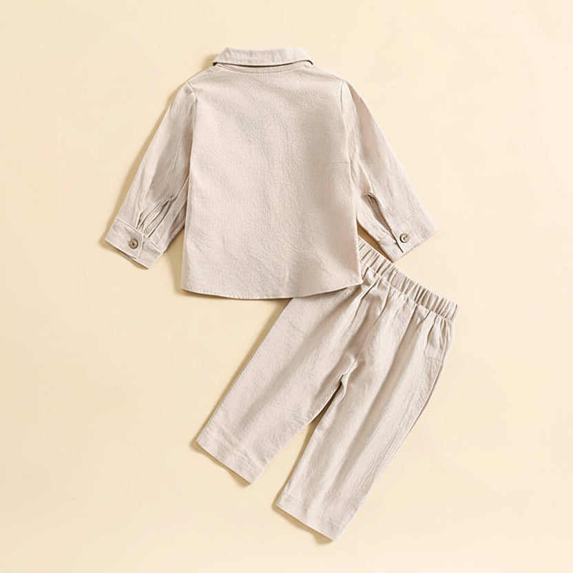 Boho Earthtone Linen Blend Set – alternate view 3