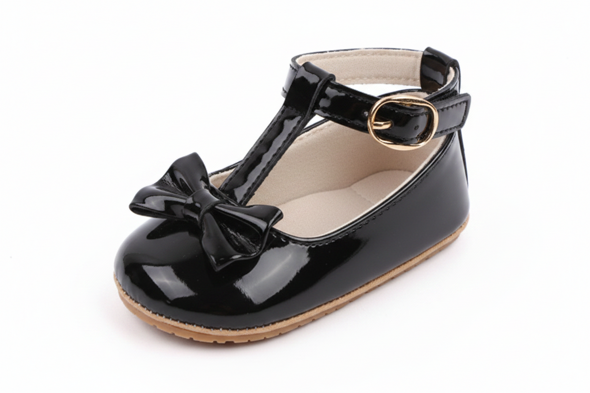 Sarah Classic Ballet Flats – Black