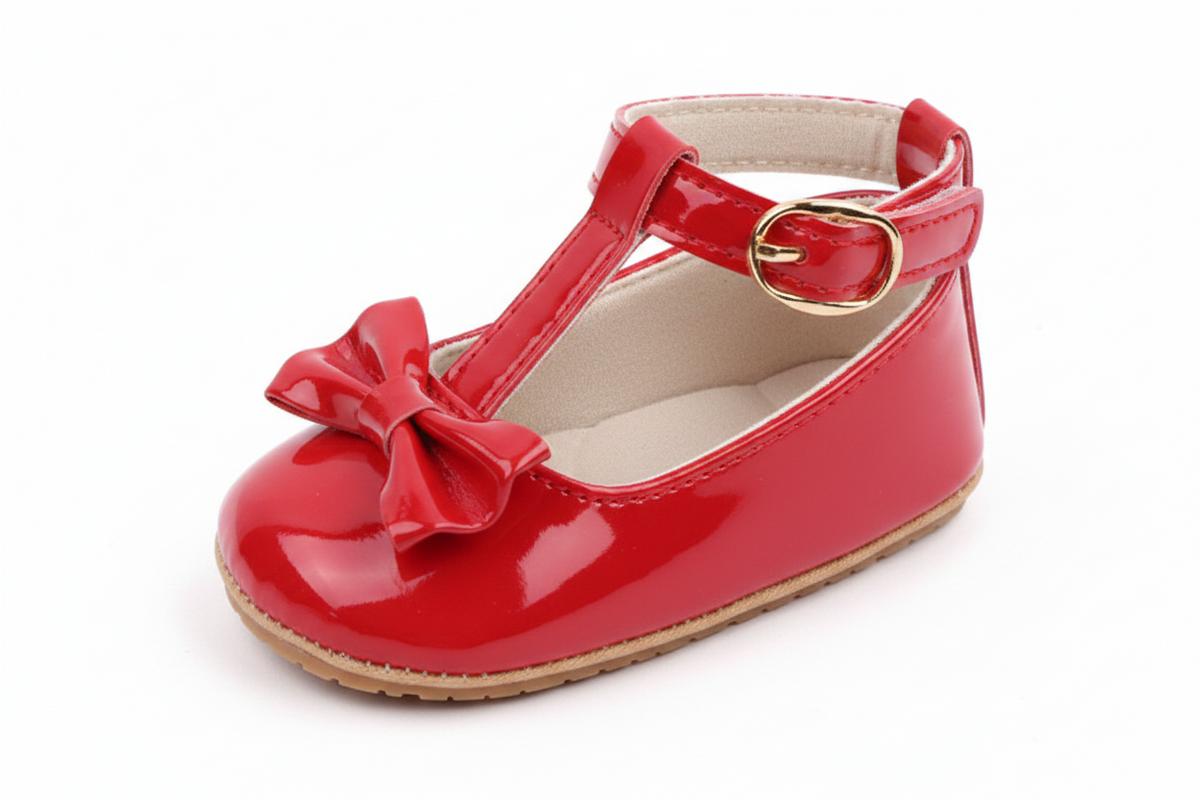 Sarah Classic Ballet Flats – Red
